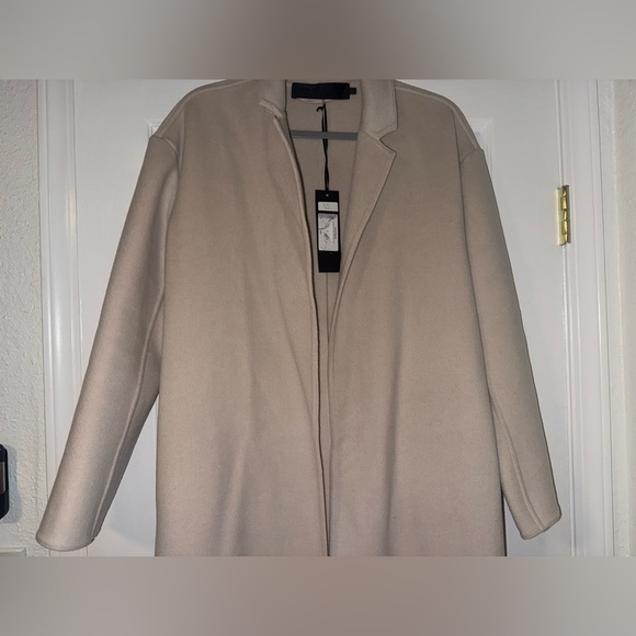 Jenni Kayne New Cashmere Overcoat Stone XS - Picture 10 of 16